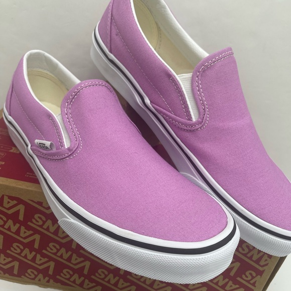 Vans Kids Slip-On Sneakers - Light Purple - Picture 8 of 16